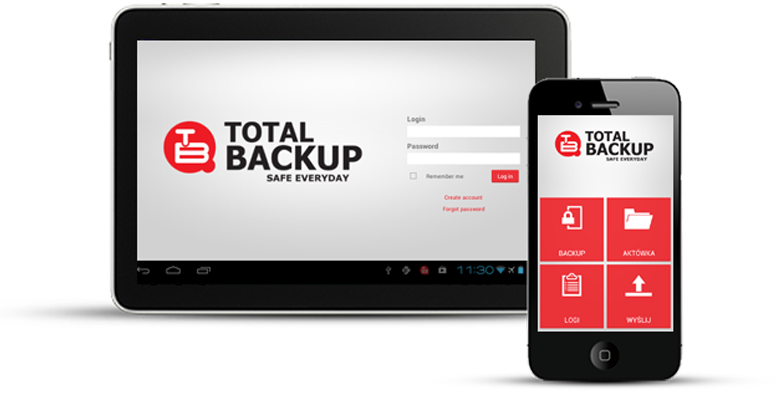 TotalBackup - safe everyday.